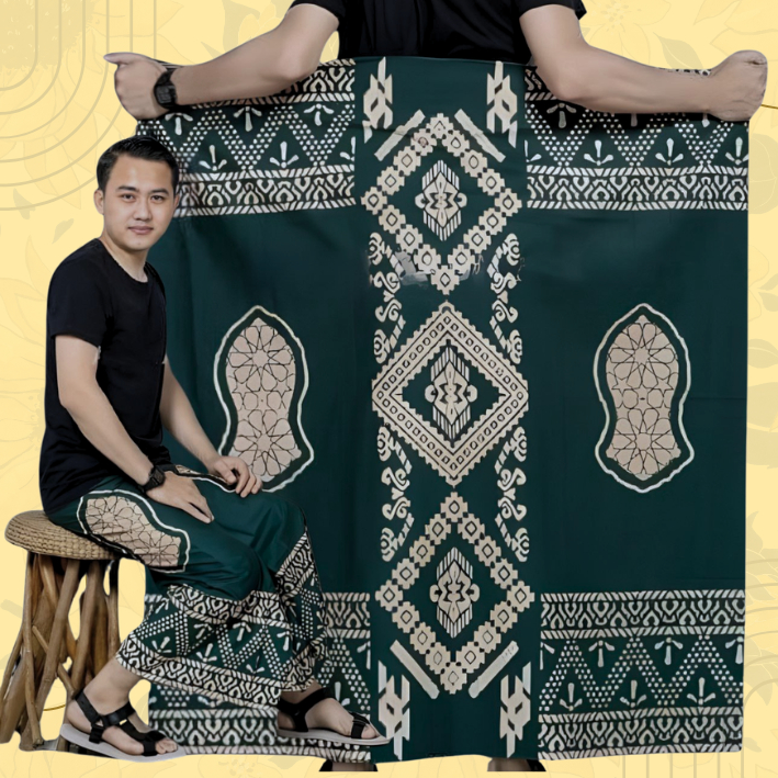 Sarung Batik Pria Dewasa  Rayon Premium Santri