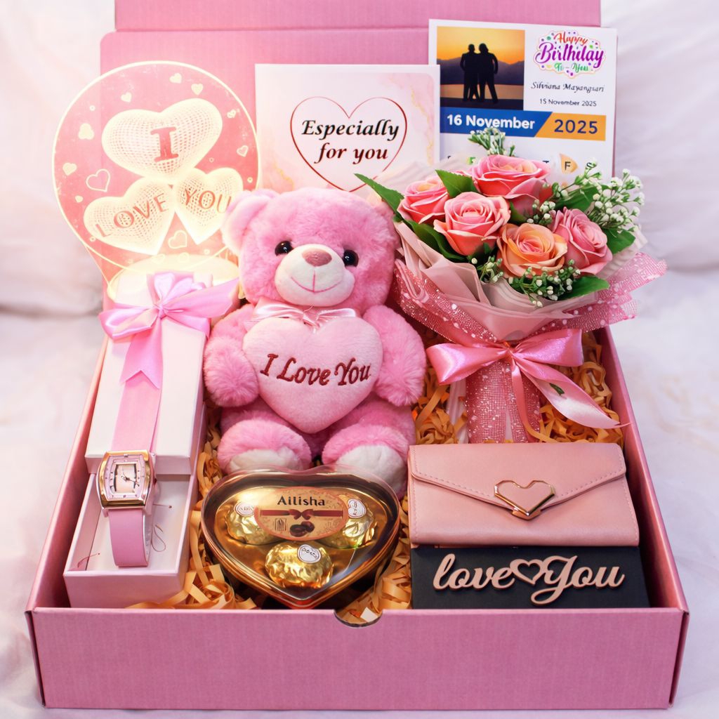 KADO ULANG TAHUN HAMPERS ANNIVERSARY WISUDA VALENTINE HADIAH ULANG TAHUN UNTUK WANITA