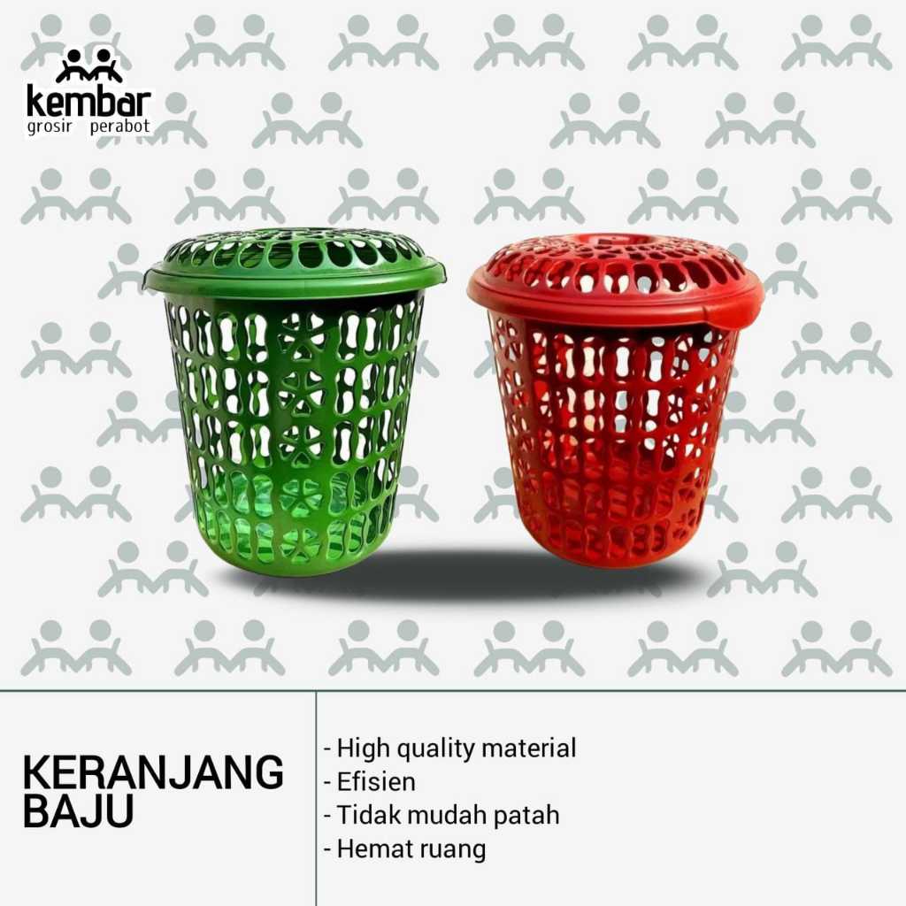 ( BISA COD ) KERANJANG BAJU KOTOR CELANA PAKAIAN LAINNYA / Keranjang Bulat Laundry + Tutup Baju Koto