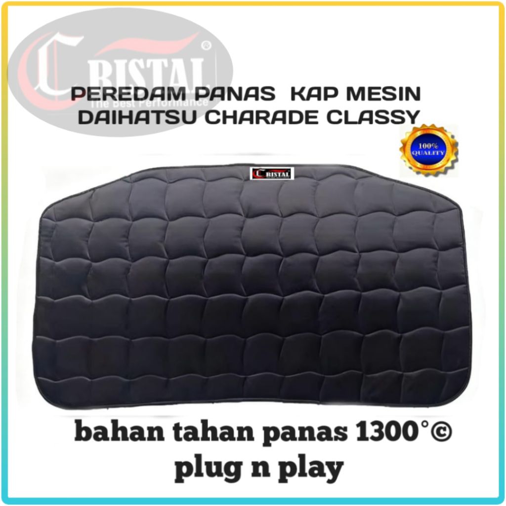 peredam panas mesin mobil kap mesin Daihatsu charade classy