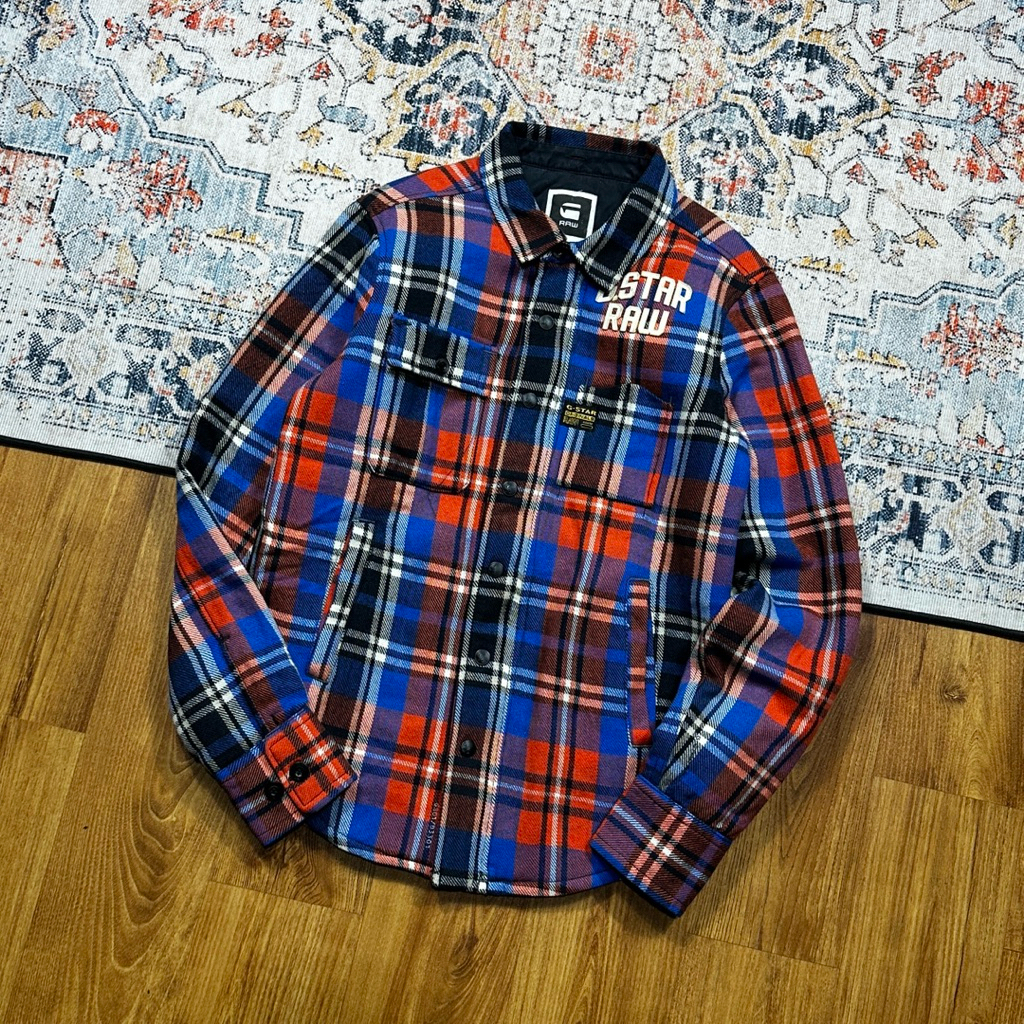 G-STAR RAW PADDED SHIRT JACKET SECOND