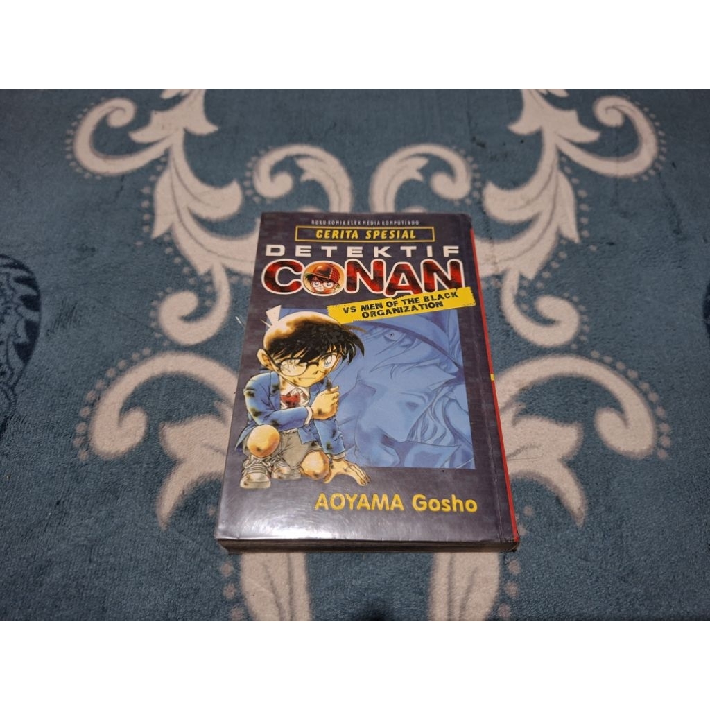 Komik Detektif conan vs men of the black organization