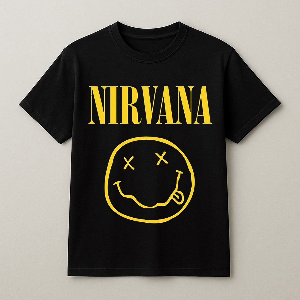 T-Shirt NIRVANA SMILE