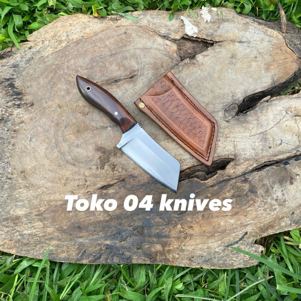 Pisau Kupas Durian Baja Tebal Anti Copot