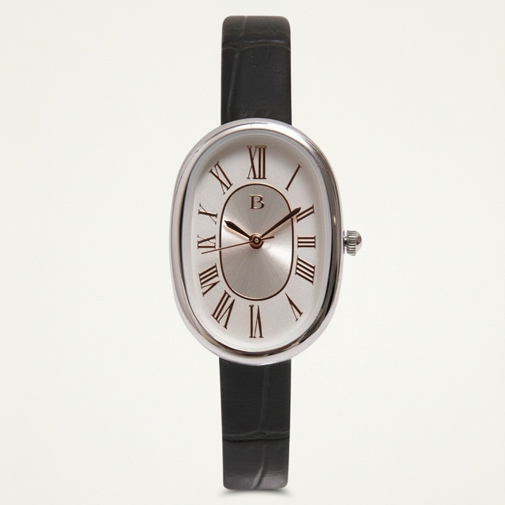 Berrybenka - Jam Tangan Kulit Wanita Sofia Ushania Classic Oval