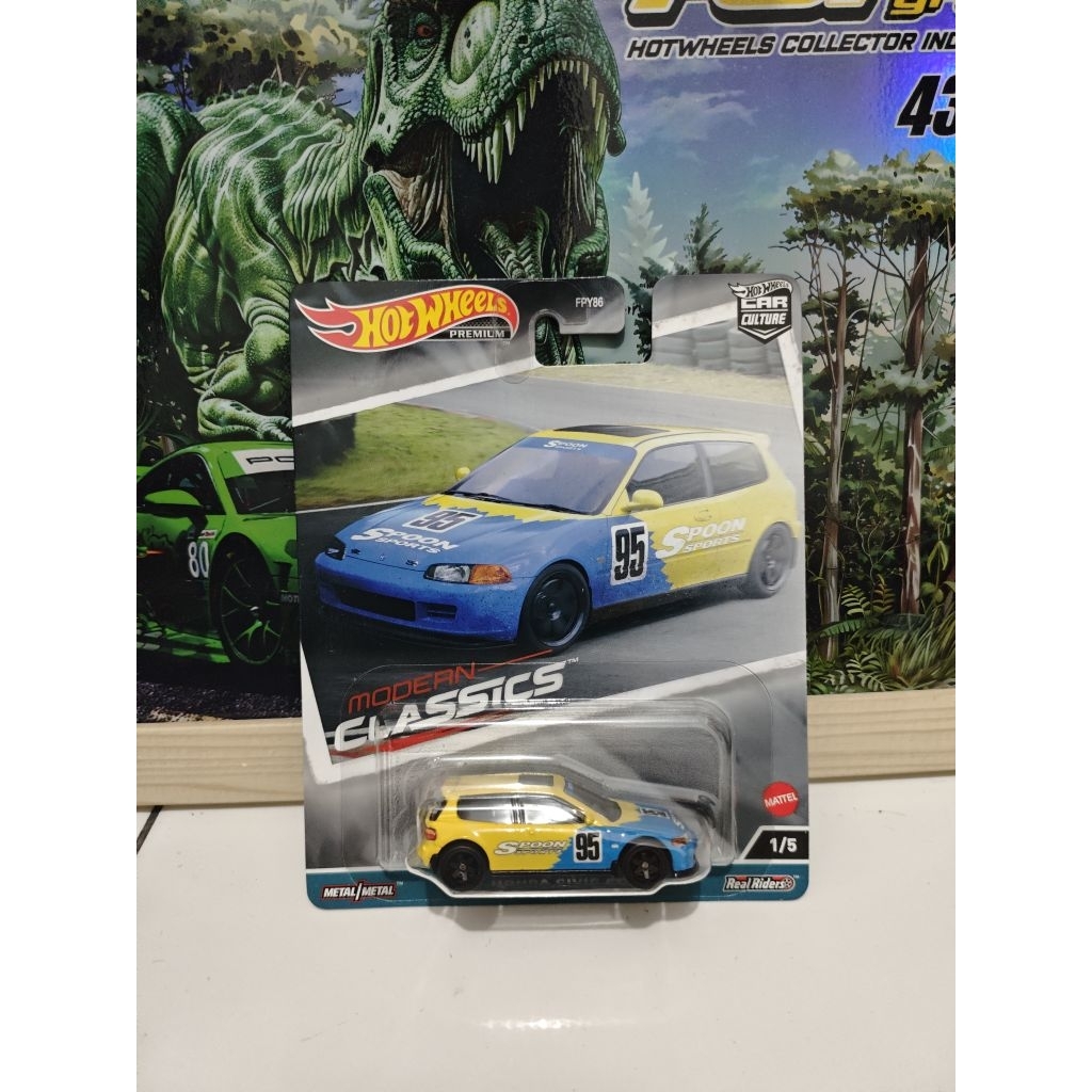 Hot Wheels Premium Honda Civic EG Spoon