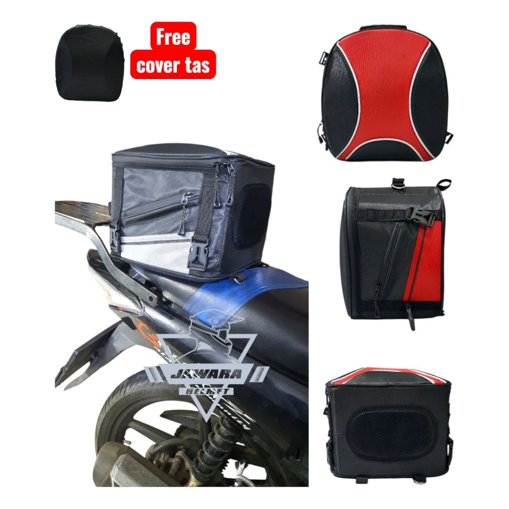 Tas Bagasi Belakang Motor | Tailbag Touring | Tas Box Motor Belakang
