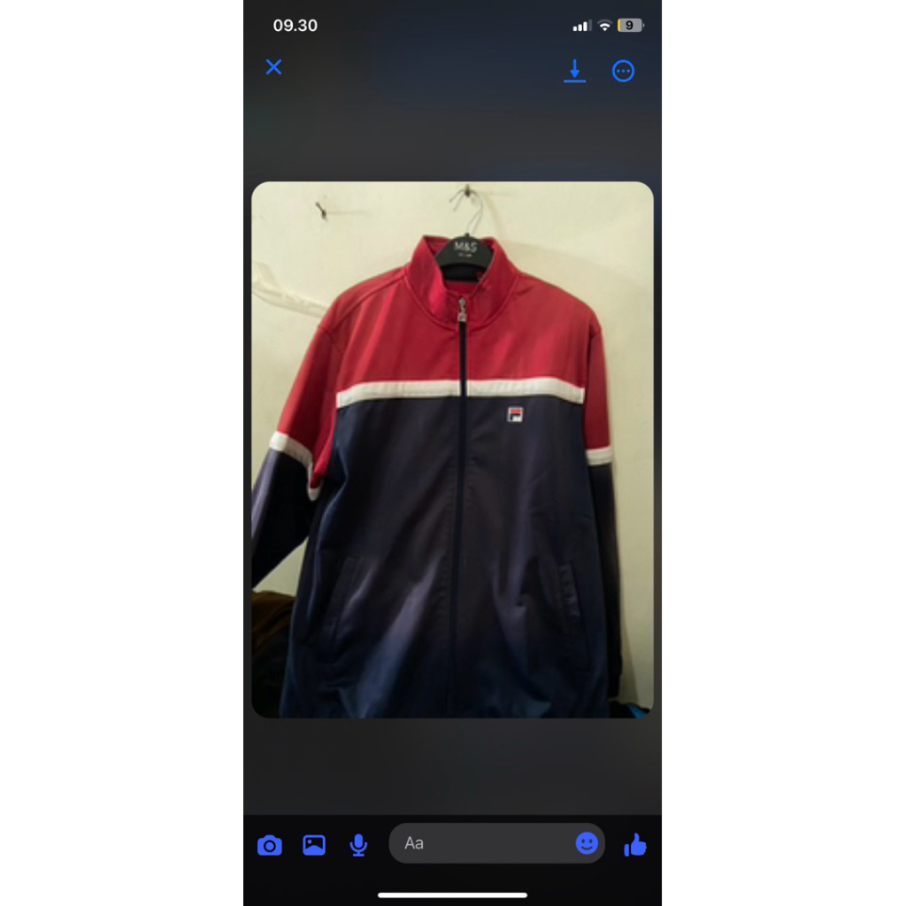 tracktop fila heritage xl