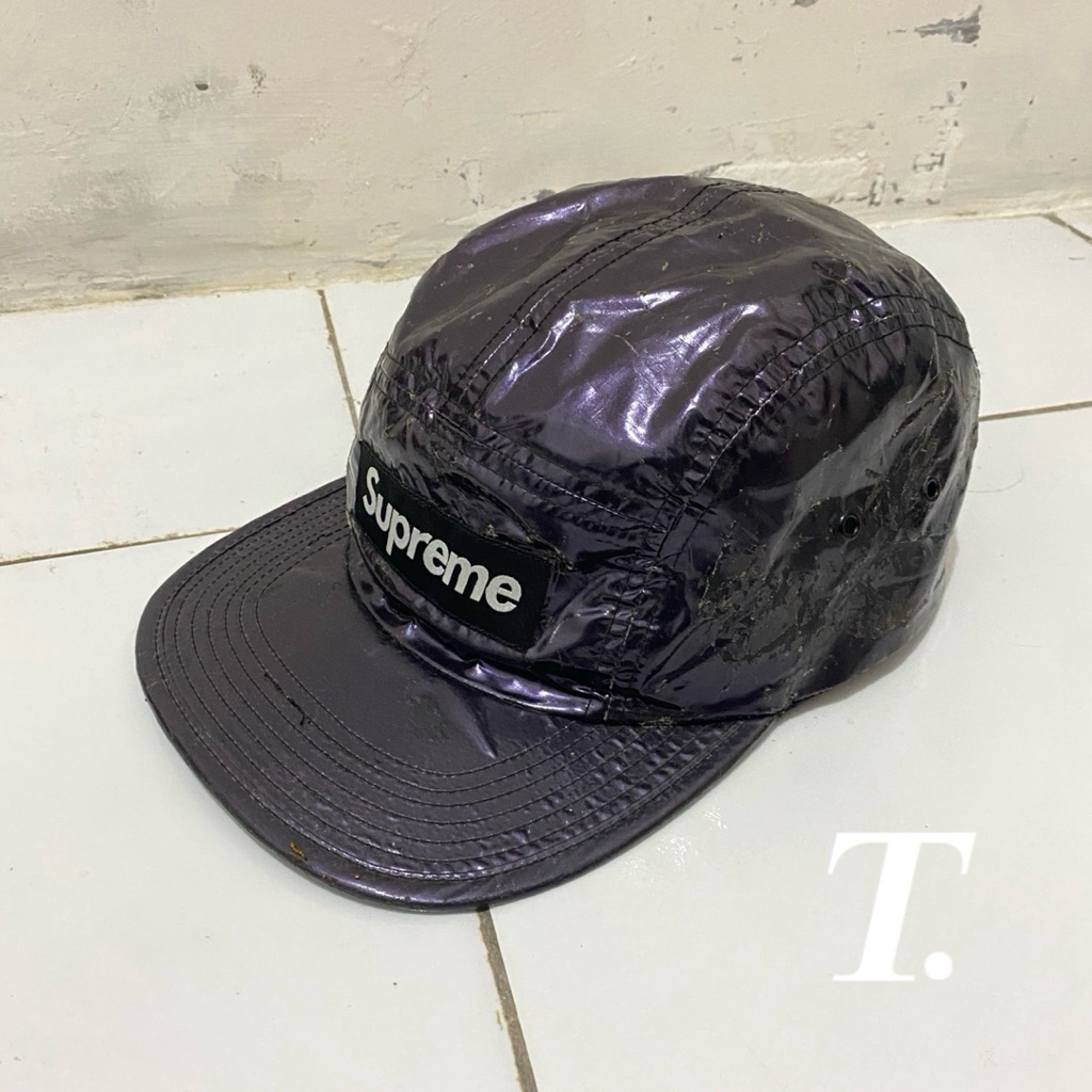 Supreme Glossy Ripstop Camp Cap Fall/Winter 2016