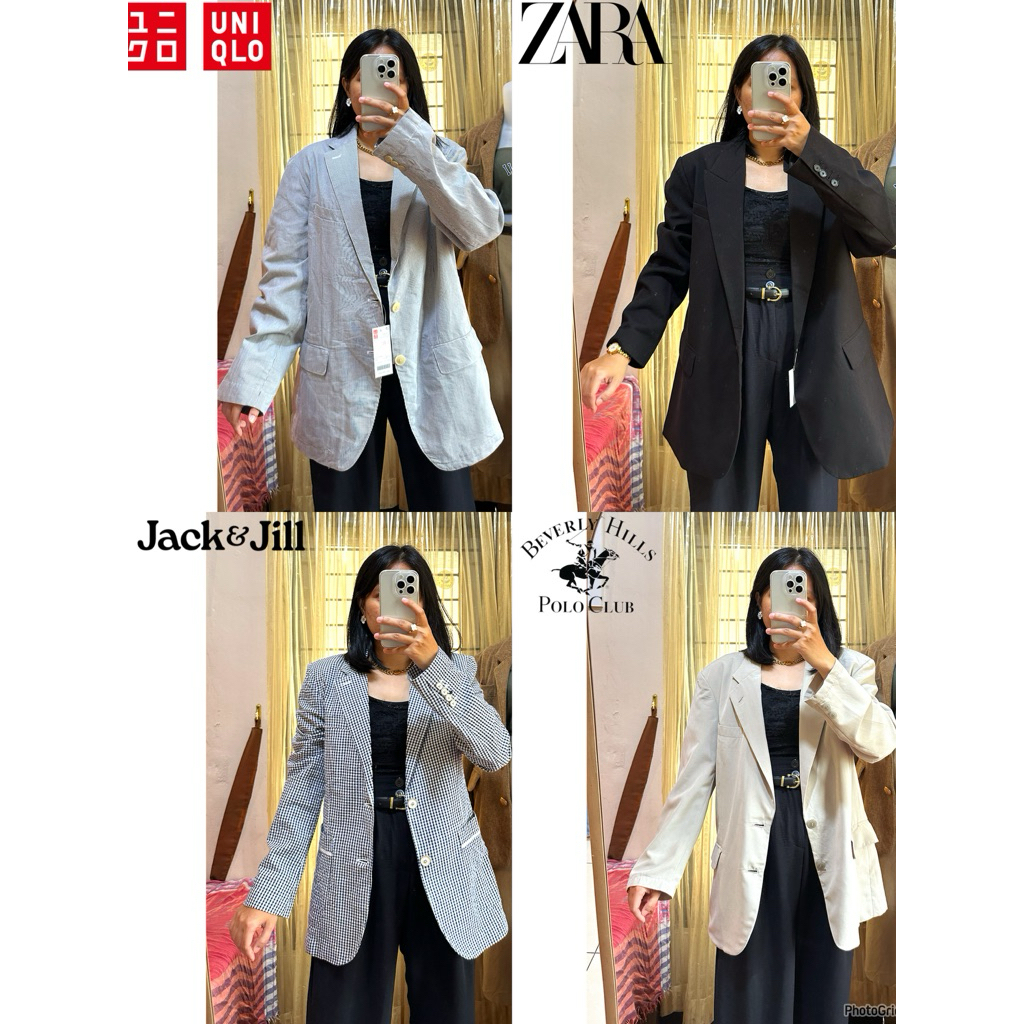 ZARA BLAZER / BLAZER BRAND ZARA / BLAZER SIDANG BRAND ZARA / BLAZER SIDANG SKRIPSI / BLAZER HITAM PE