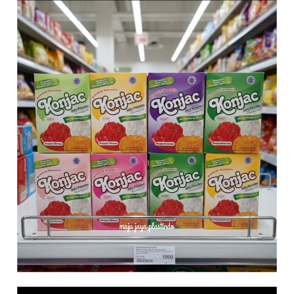 ( HARGA GROSIR ) KONJAC JELLY POWDER, 1BOX 12SACHET  CINCAU, KELAPA MUDA, MELON