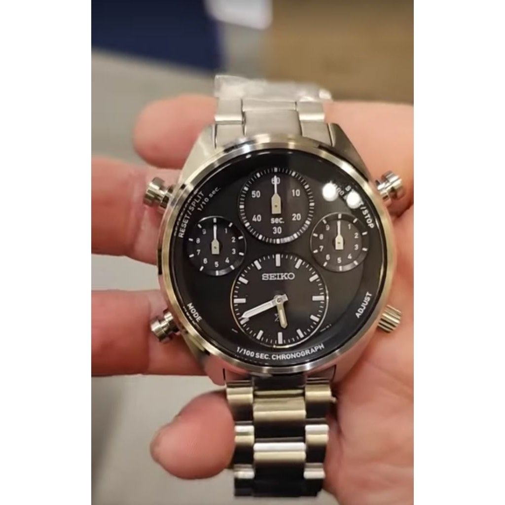 Seiko Prospex Speedtimer SFJ003P1 SFJ003 SolarChronograph Stainless Original (Second)