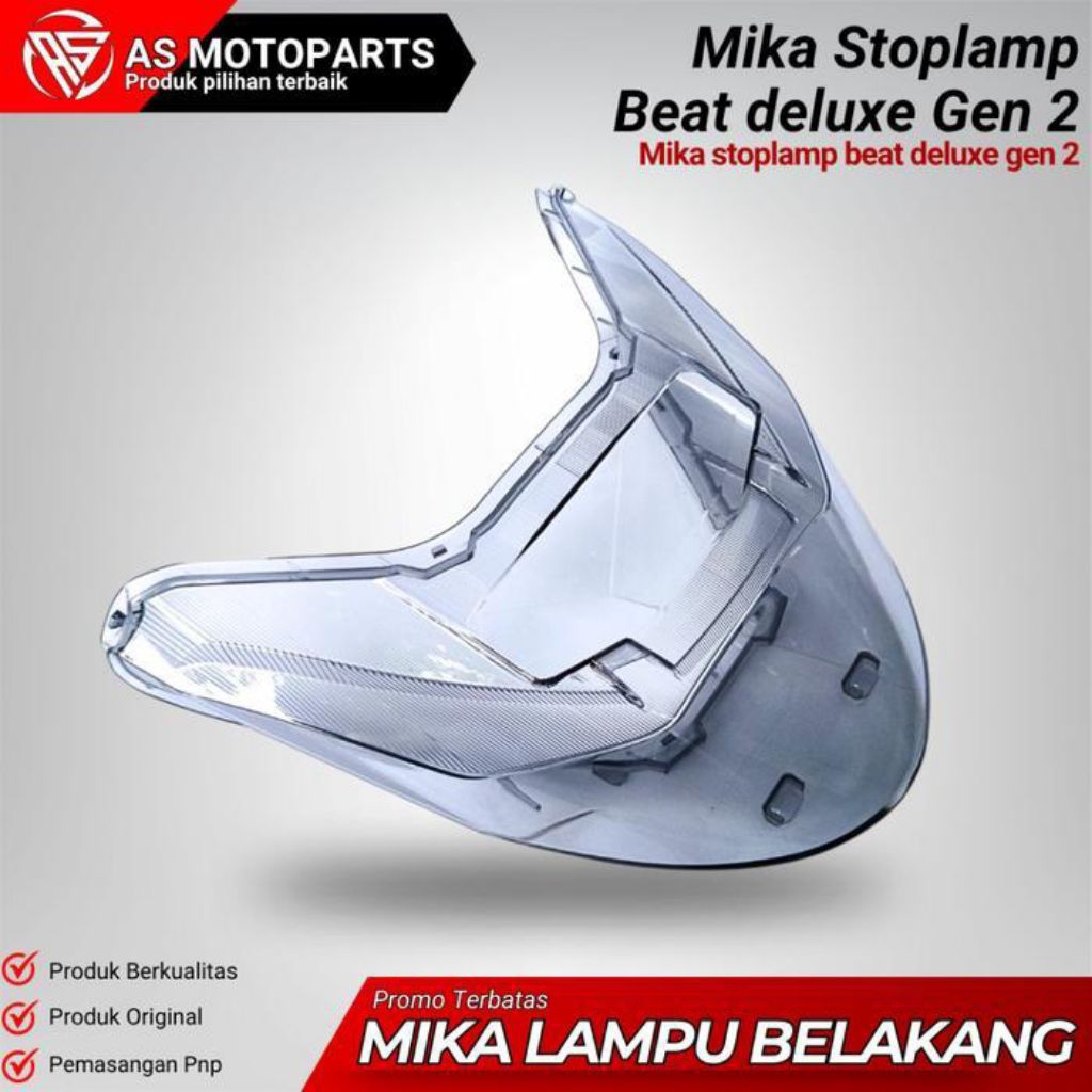 MIKA STOPLAMP BEAT DELUXE GEN 2 BEAT STREET BEAT NEW CBS MIKA LIGHT SMOKE MIKA LAMPU BELAKANG BEAT -