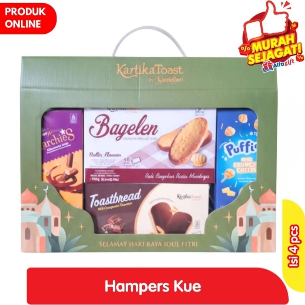 Kartika Toast Hampers Isi 4 pcs