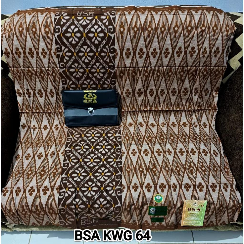 Sarung BSA Kawung Bahan Mesres Original