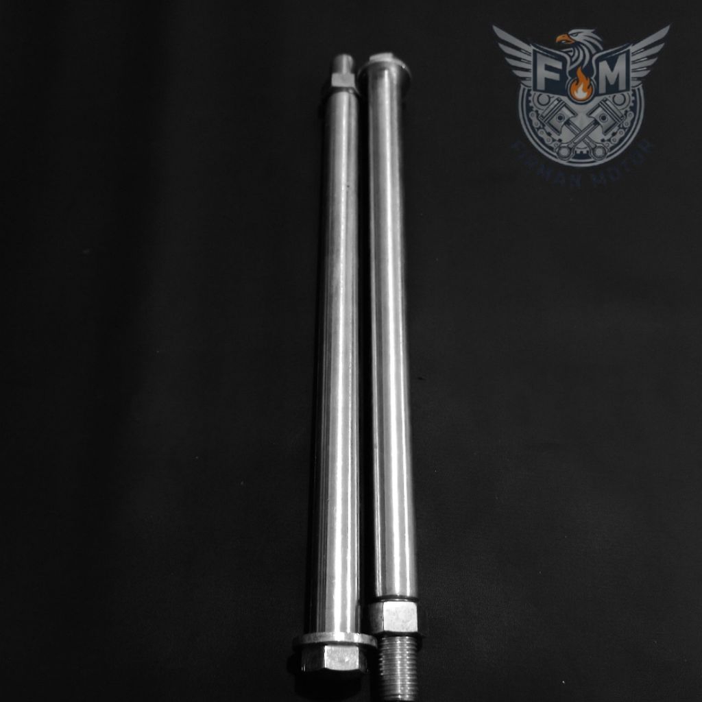 As Roda belakang diameter 17mm / As Roda belakang TIGER panjang 28cm