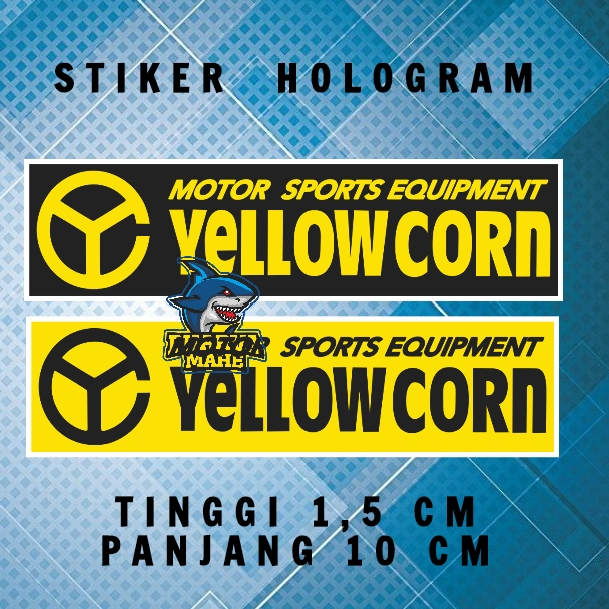 YELLOW CORN, STIKER YELLOW CORN, STIKER MOTOR