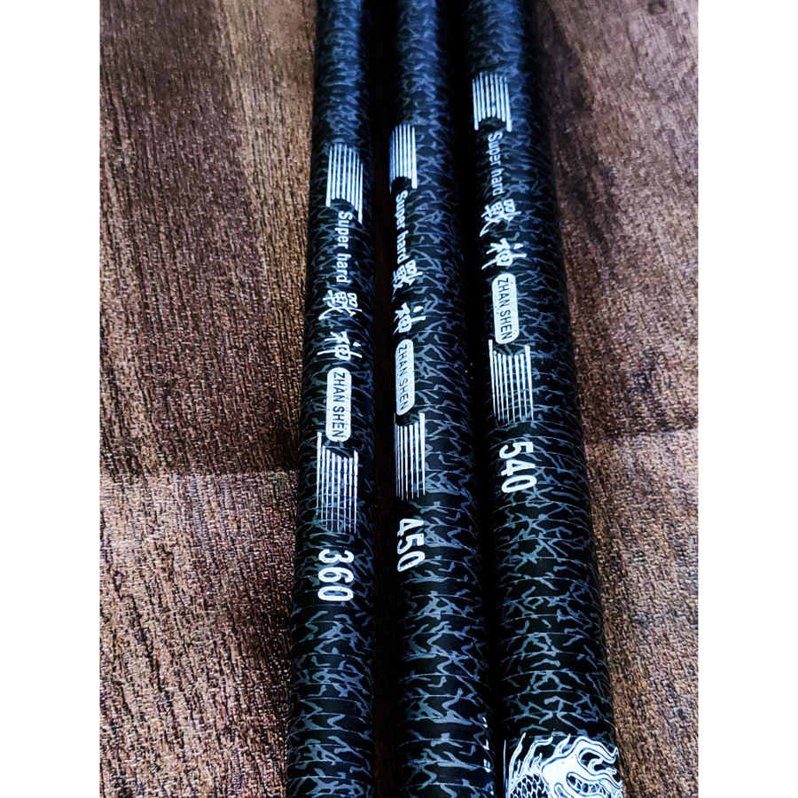 Tegek Pancing Carbon Zhan Shen, Tegek Pancing Ruas Panjang