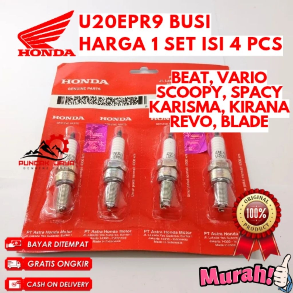 BUSI ORIGINAL HONDA KODE U20EPR9, BUSI BEAT, BUSI SCOOPY, BUSI VARIO, BUSI SCOOPY, BUSI SPACY, BUSI 