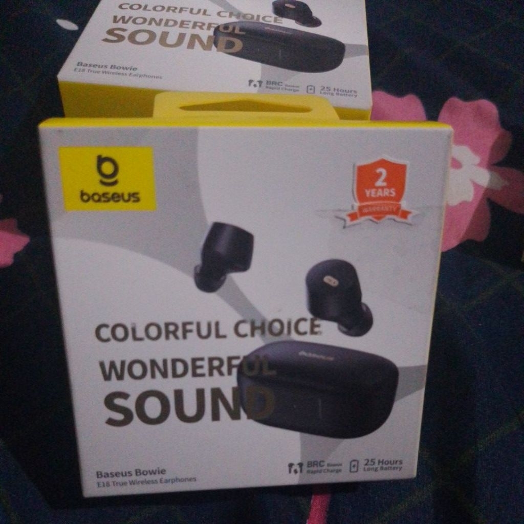 baseus true wireless earphone//baseus Bowie E18