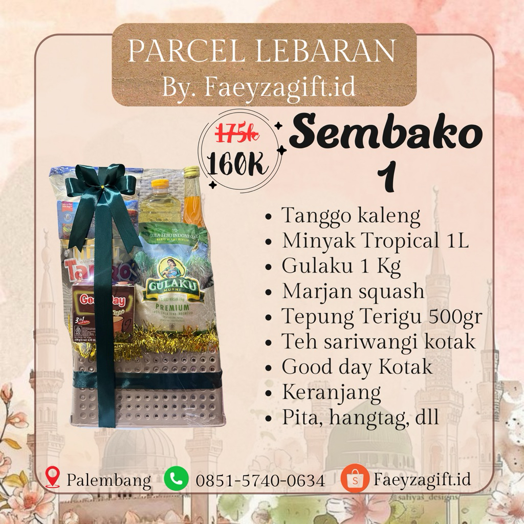 SEMBAKO 1 / PARCEL LEBARAN MURAH / PARCEL MURAH PALEMBANG