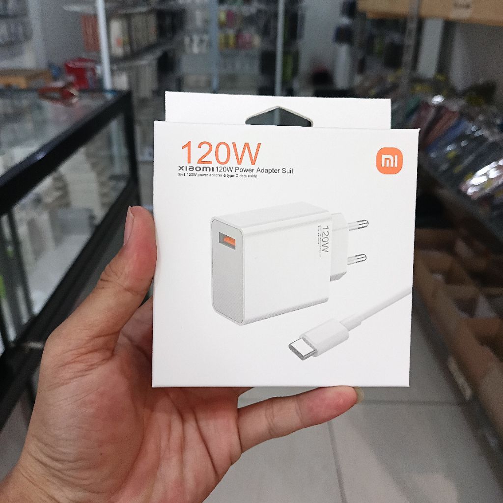 CHARGER XIAOMI 120WATT FAST CHARGER TYPE C