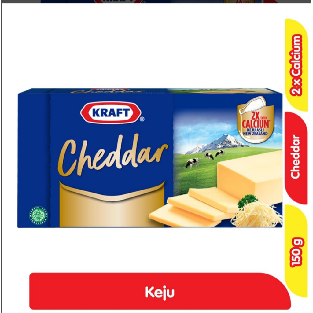 keju cheddar 150gr