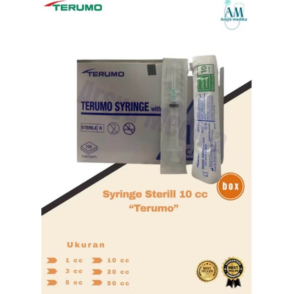 Syringe Terumo 10cc Harga/Box