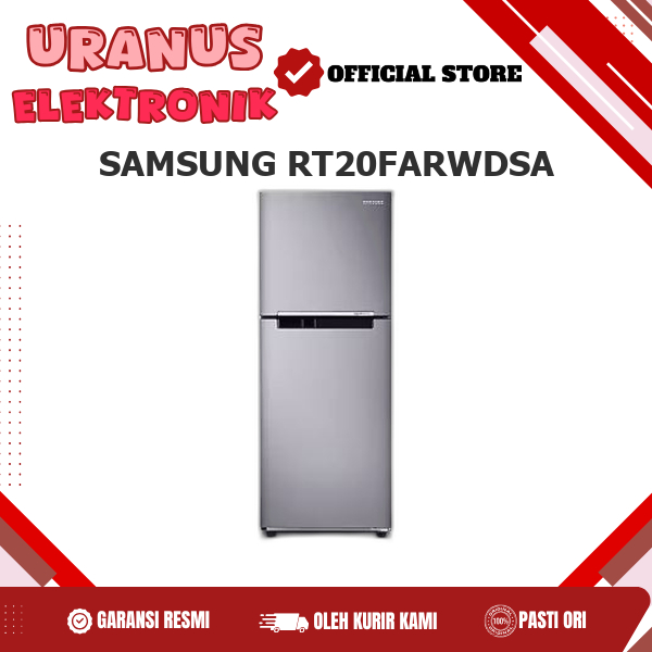SAMSUNG RT20FARWDSA Kulkas 2 Pintu Inverter 216 L RT20FAR FARWDSA