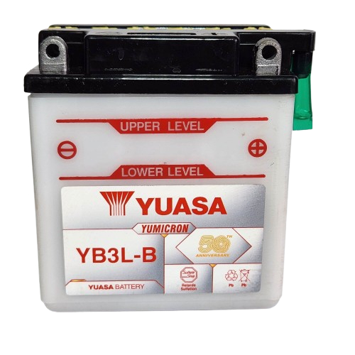 Yuasa YB3L-B 12V 3Ah Aki RX King Satria Ninja