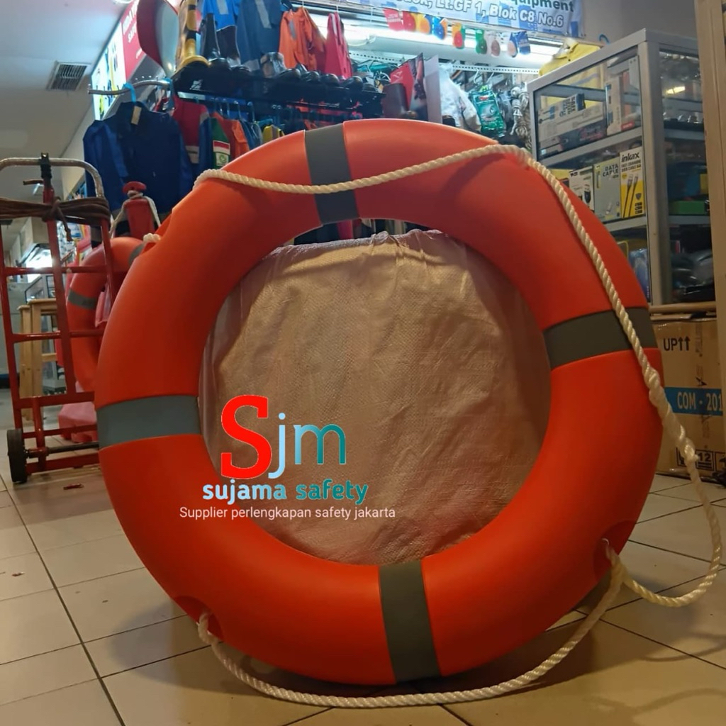 RIING BOUY FIBER LIFT BOUY PELAMPUNG KAPAL/ KOLAM RENANG/ LAUT