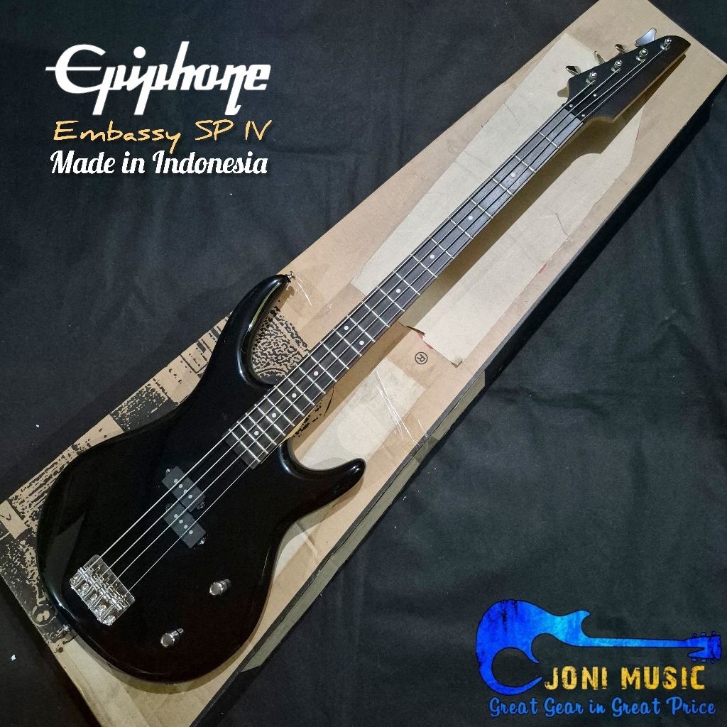 Bass Epiphone Embassy Special IV Black