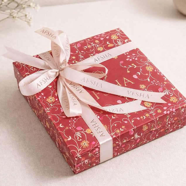 Afsha – Hiasan Pita Packaging Mukena (Tanpa Box)