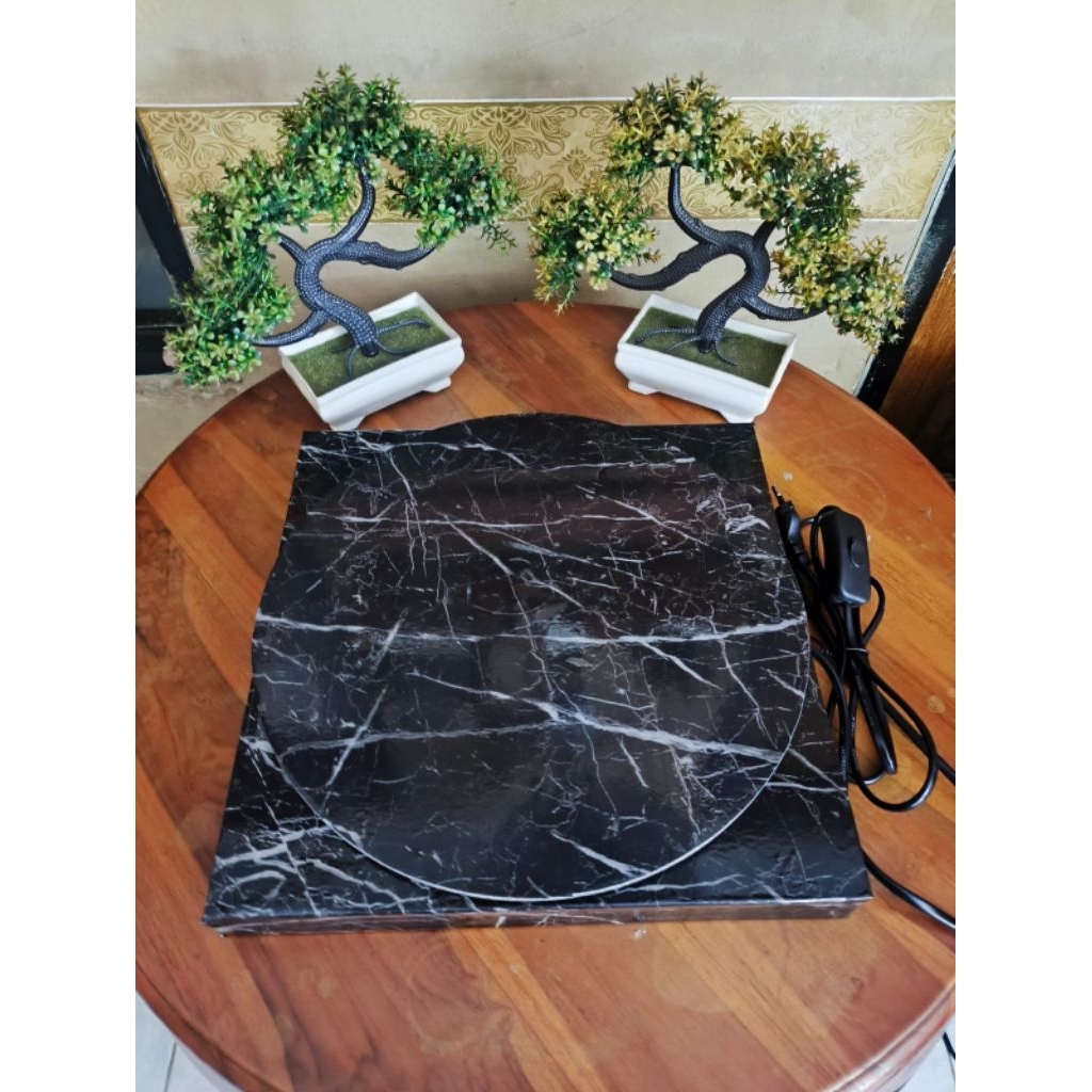 Display Rotation 30cm alat putar produk
