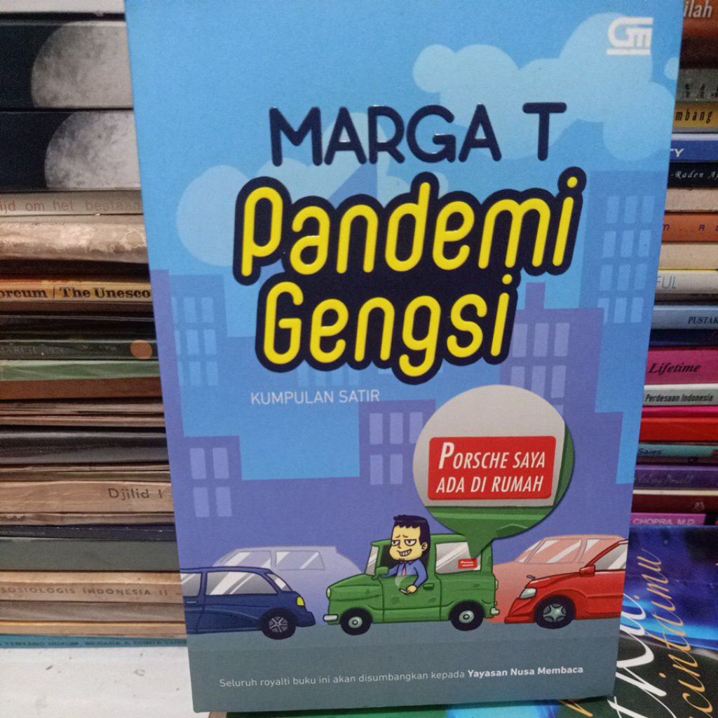 novel kumpulan satir MARGA T - Pandemi Gengsi