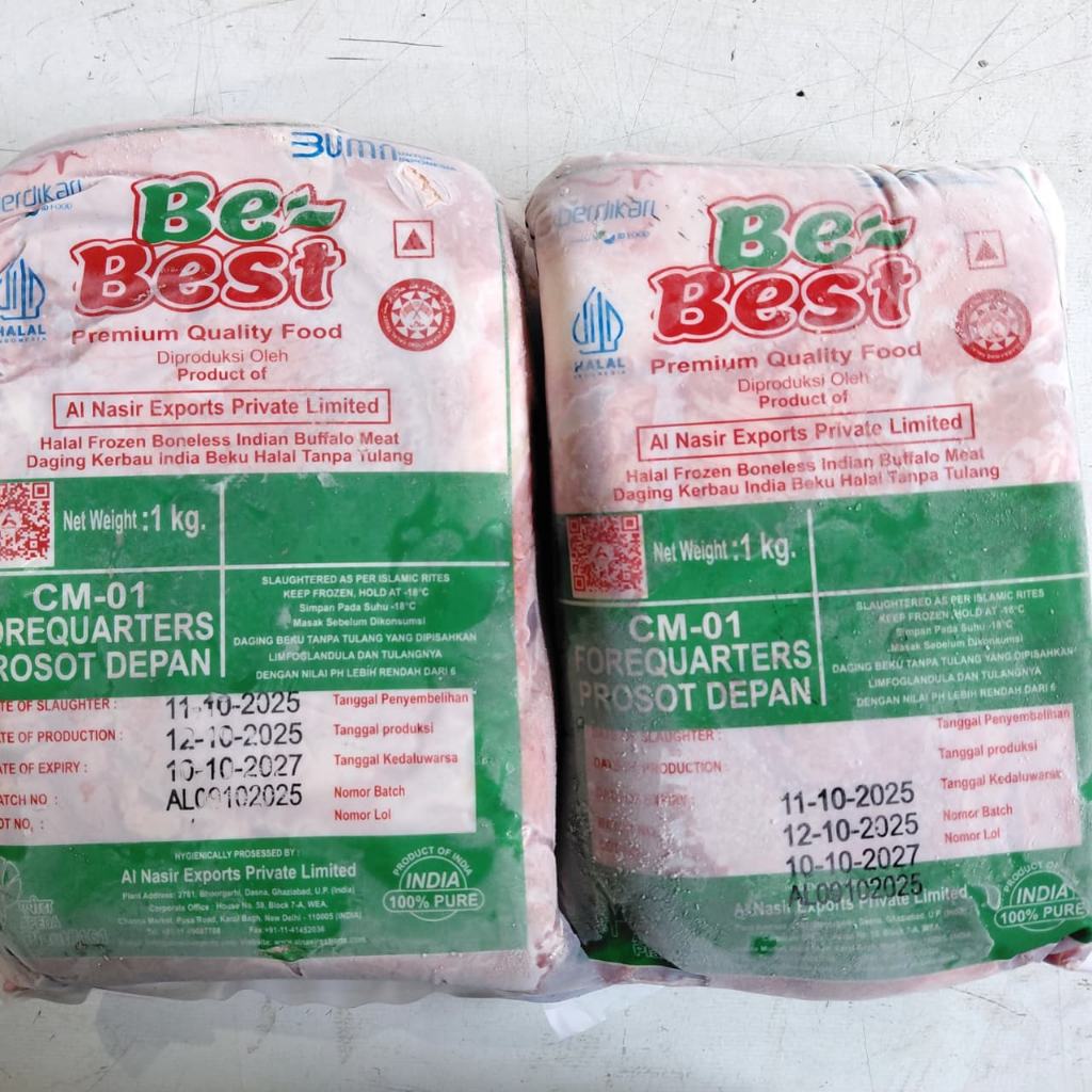 AL NASIR Indian Buffalo / Daging Kerbau India 1kg