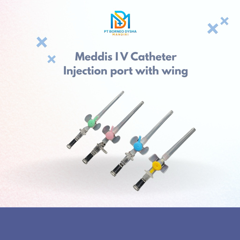 perpcs - Meddis IV catheter injection port wing
