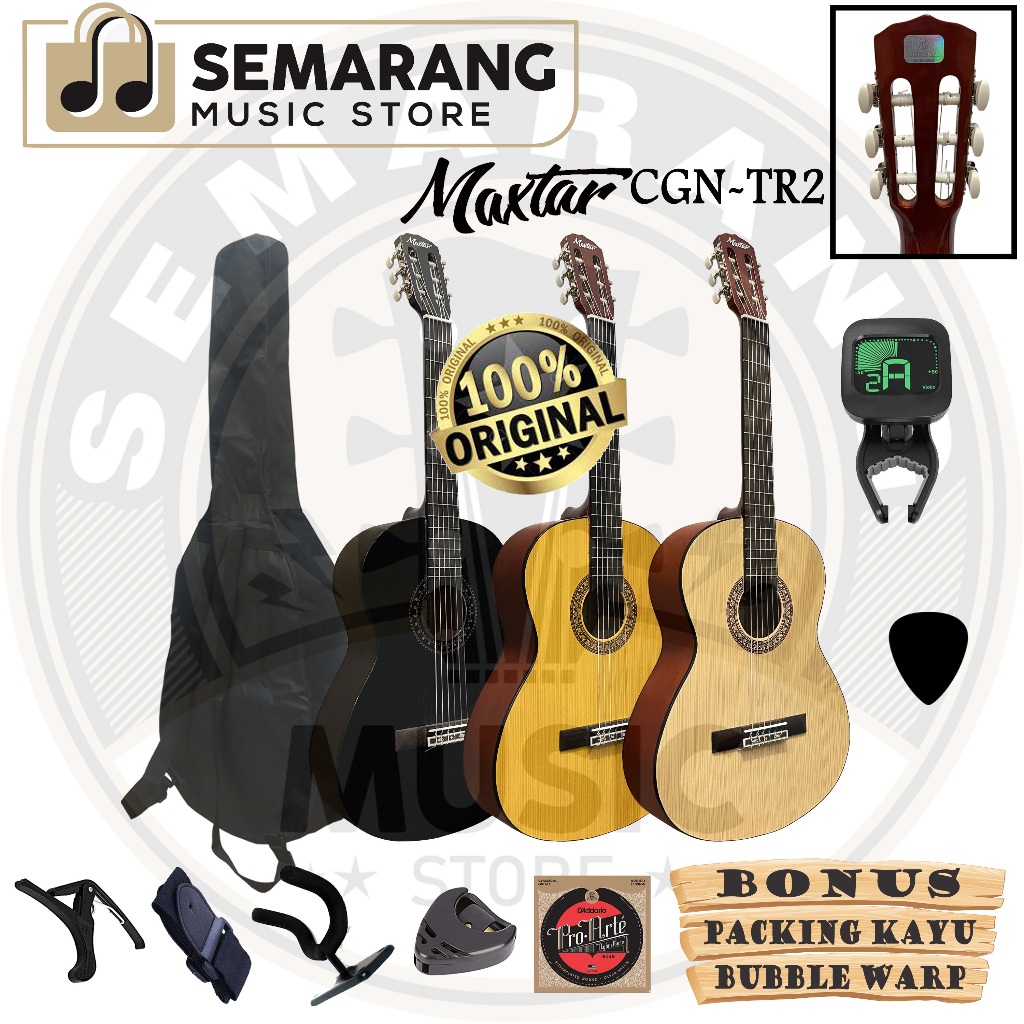 ORIGINAL Gitar Klasik Maxtar CGN-TR2 Gitar Maxtar Original