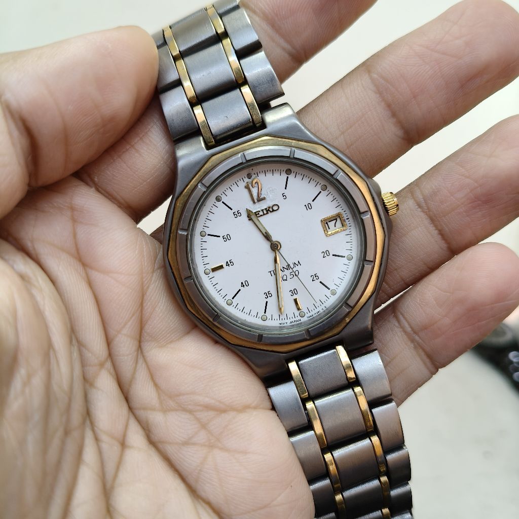 Seiko SQ 50 Titanium Rare Item