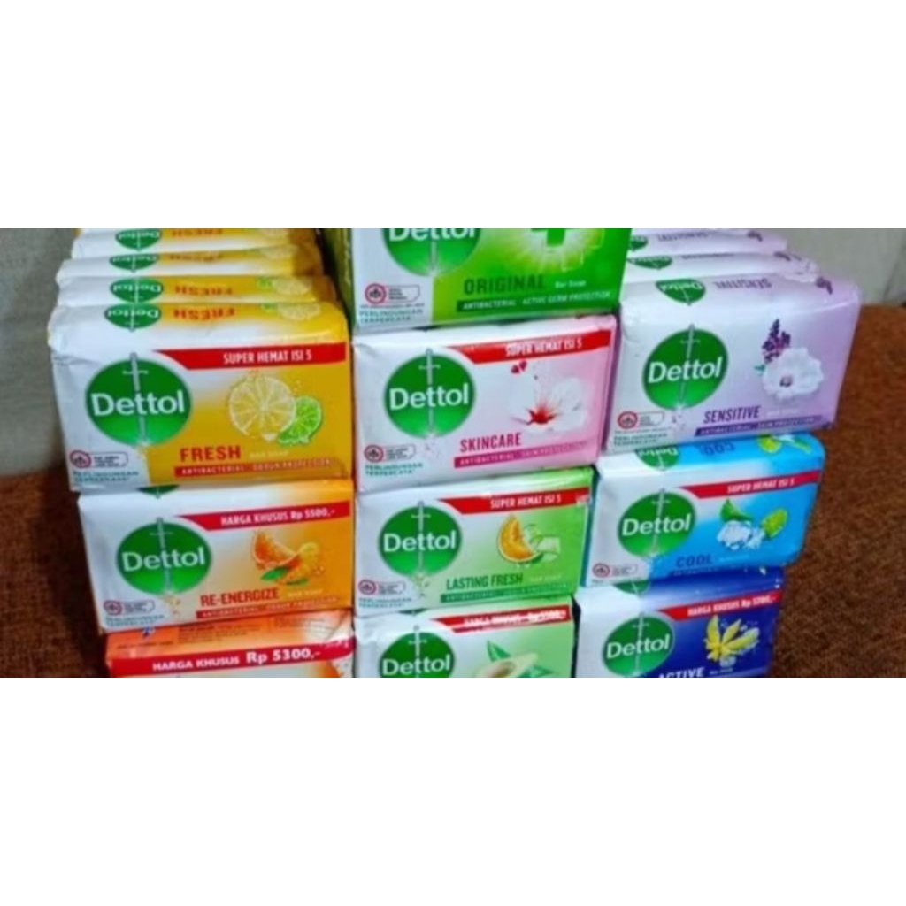 Dettol 60gr sabun batang dettol antiseptik