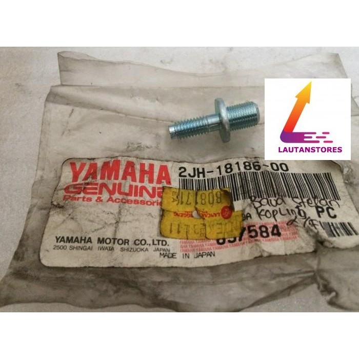 2JH-18186-00 BAUT STUT SETELAN KOPLING ALFA CHAMP FIZ FIZ R ORI ORIGINAL YAMAHA YGP ASLI