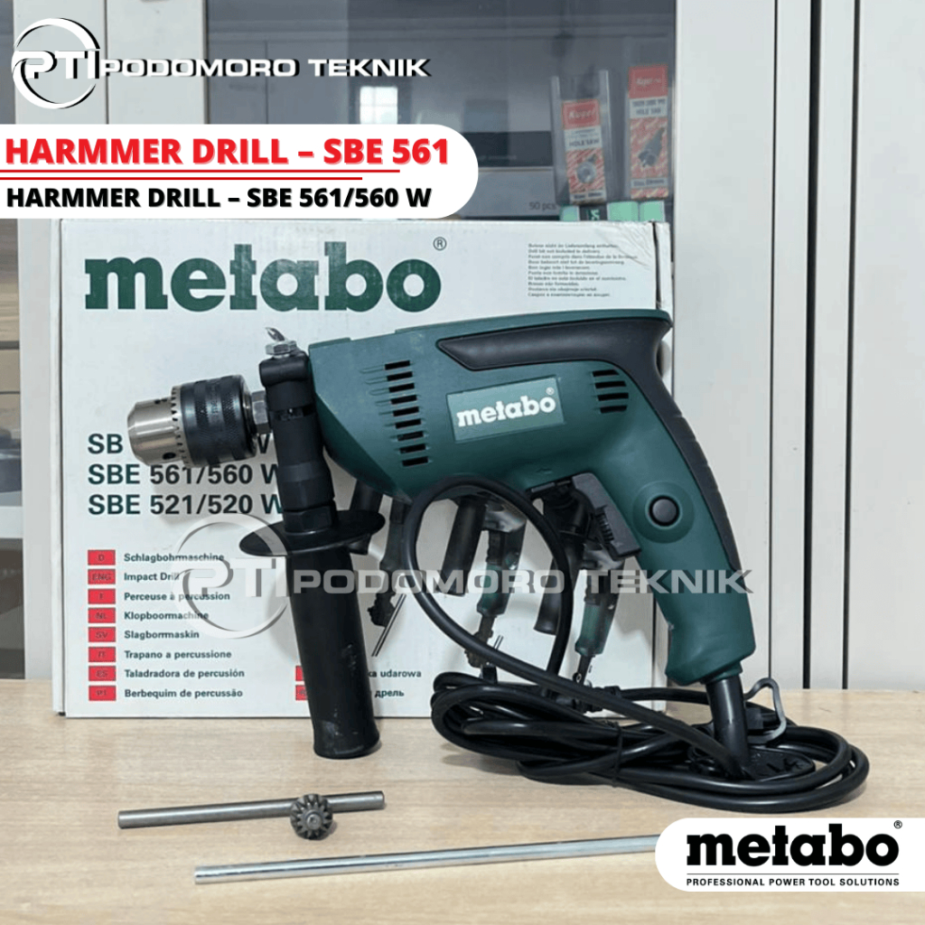 Metabo Impact Drill / Mesin Bor Beton 12 mm Metabo SB 561 SBE 561 SBE 521 Original