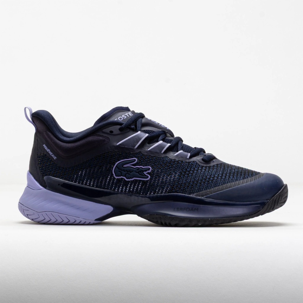 Sepatu Tenis Lacoste AG-LT23 Navy Purple Women Lacoste Tennis Shoe Women Navy Purple Lacoste Purple 