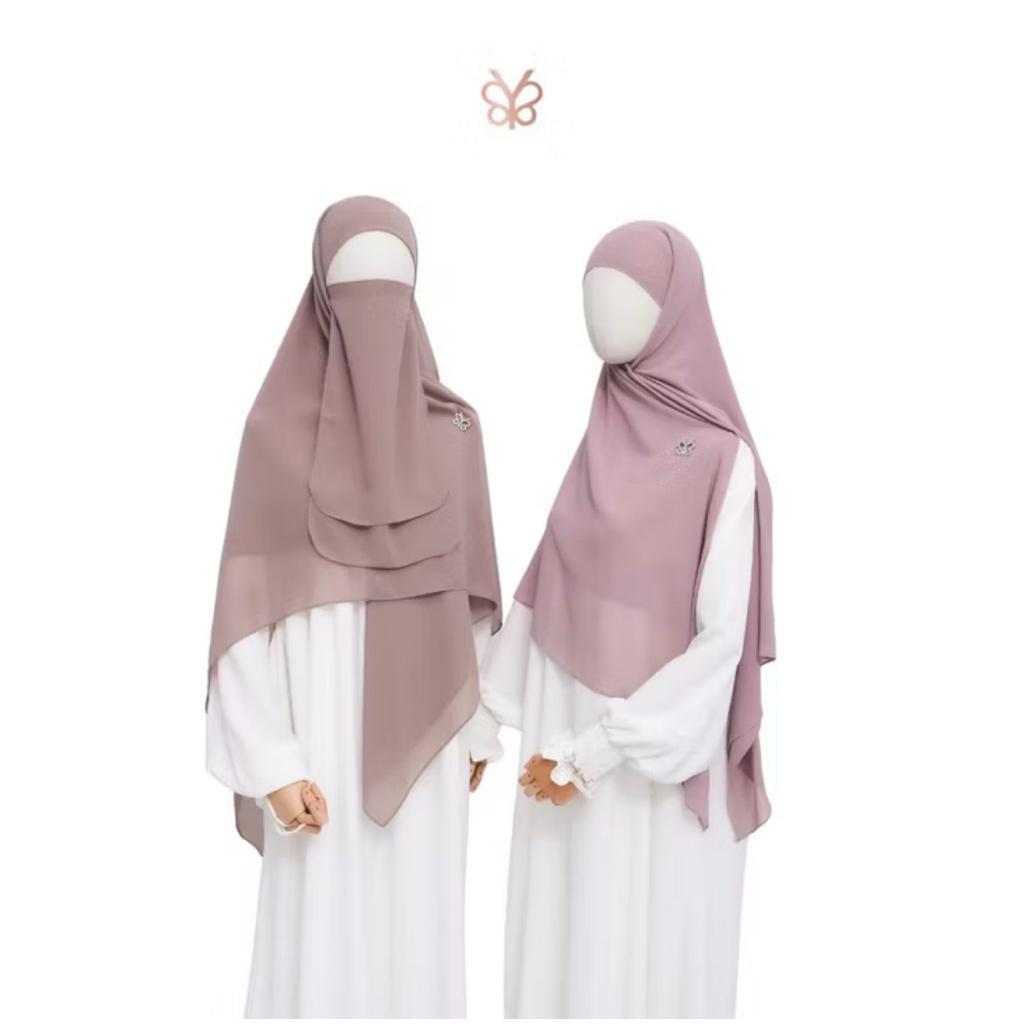 [Preloved] Khimar & Dress by Yoora Sarah
