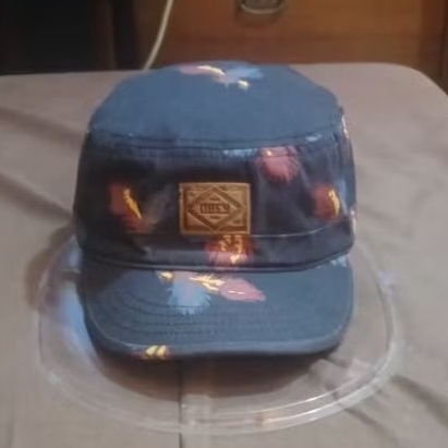 topi comando visor pendek OBEY, AOP, cap osfm, Official tag.