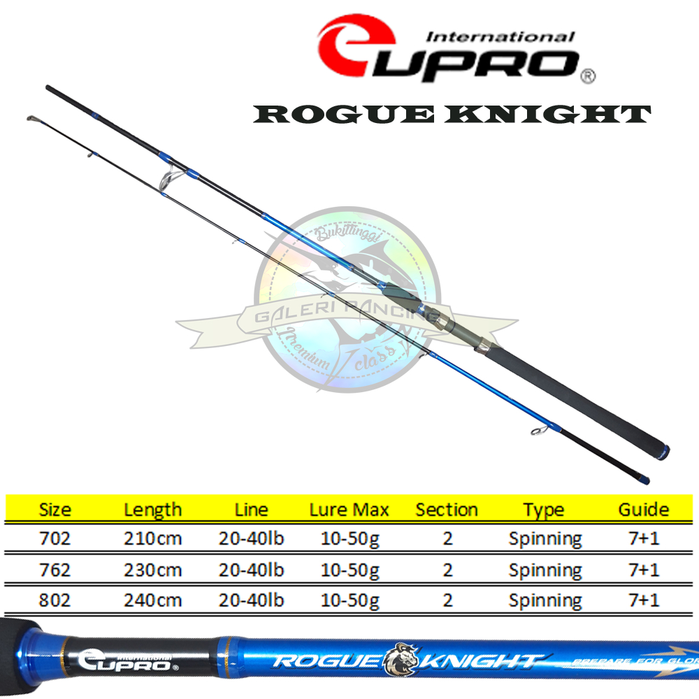 Joran Pancing Eupro Rogue Knight 702 762 802 - 210 230 240cm 20-40lb
