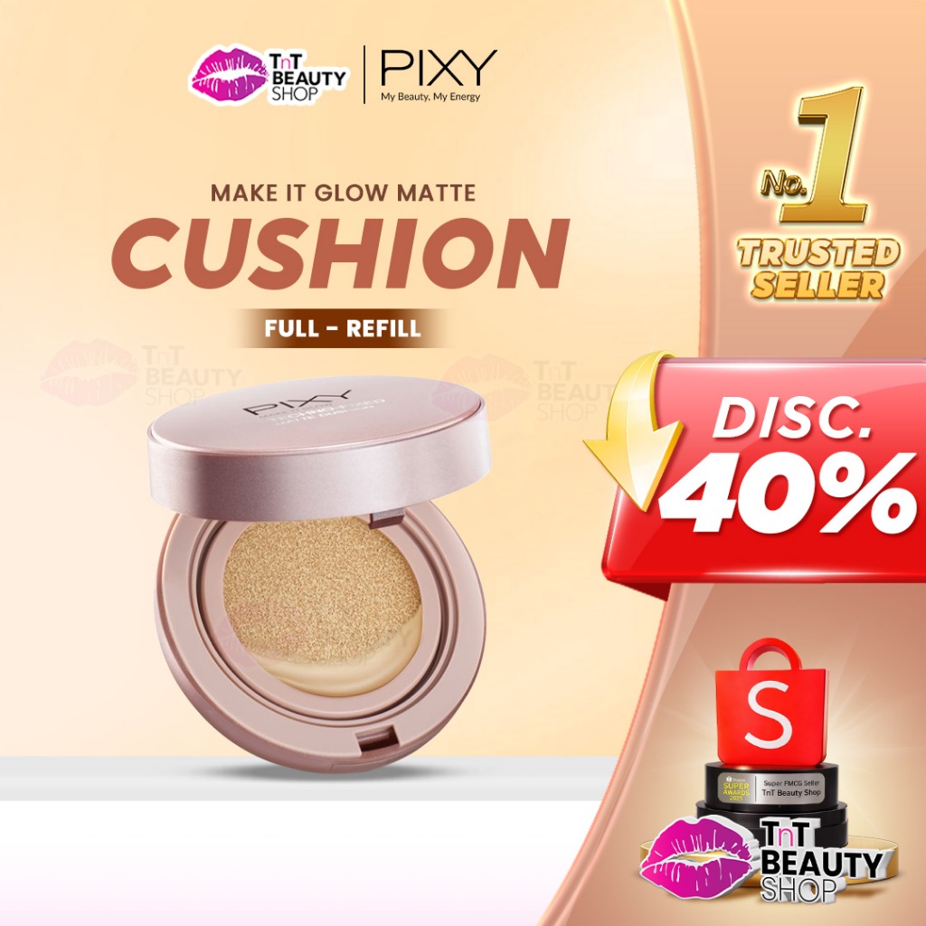 Pixy Make It Glow Techno Fixed Matte Cushion | TnT Beauty Shop