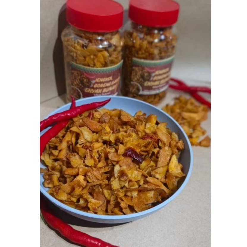 Jengkol crispy goreng garem khas betawi