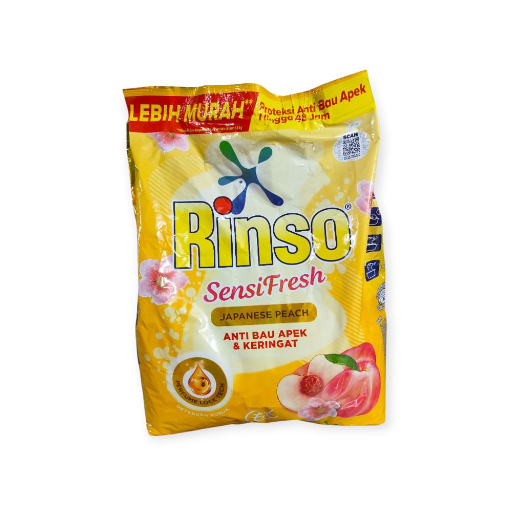Rinso bubuk Japanese Peach 1.5kg