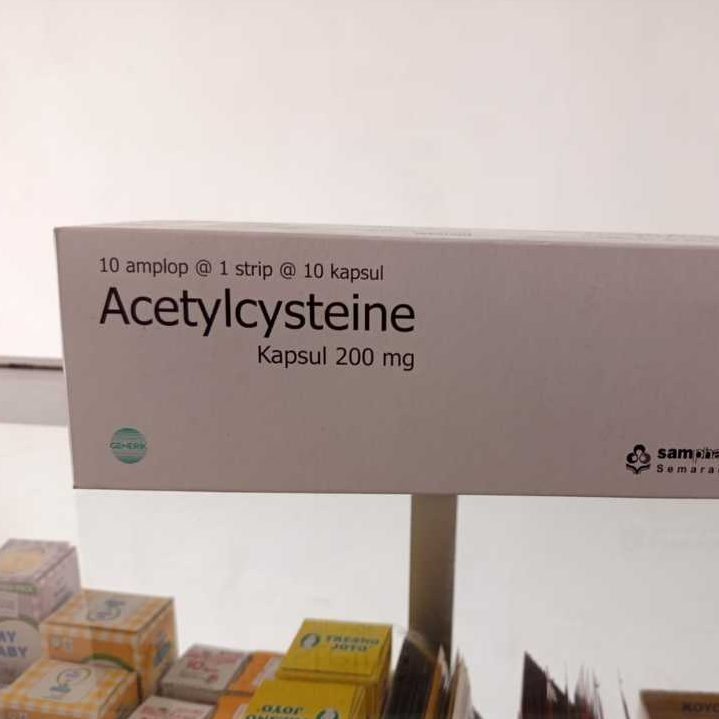 Acetyicysteine 200mg strip